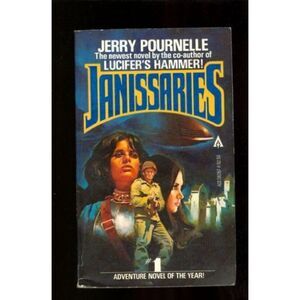 Janissaries Mass, Jerry Pournelle, Vintage 1980, Paperback Book, Fiction